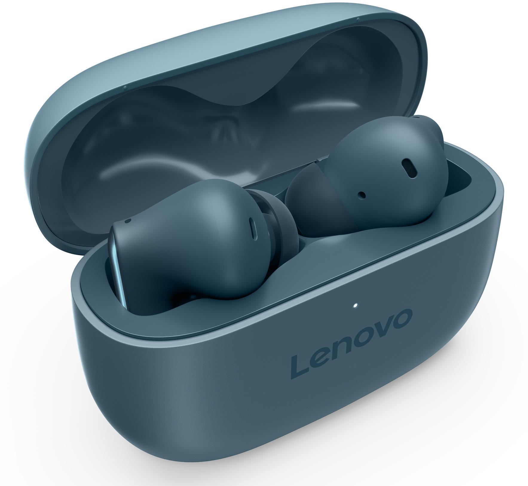 Lenovo - Earbuds Lenovo Yoga True Wireless Stereo Azul-Verde