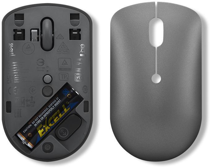 Lenovo - Rato Lenovo 540 Compact USB-C Wireless Cinza
