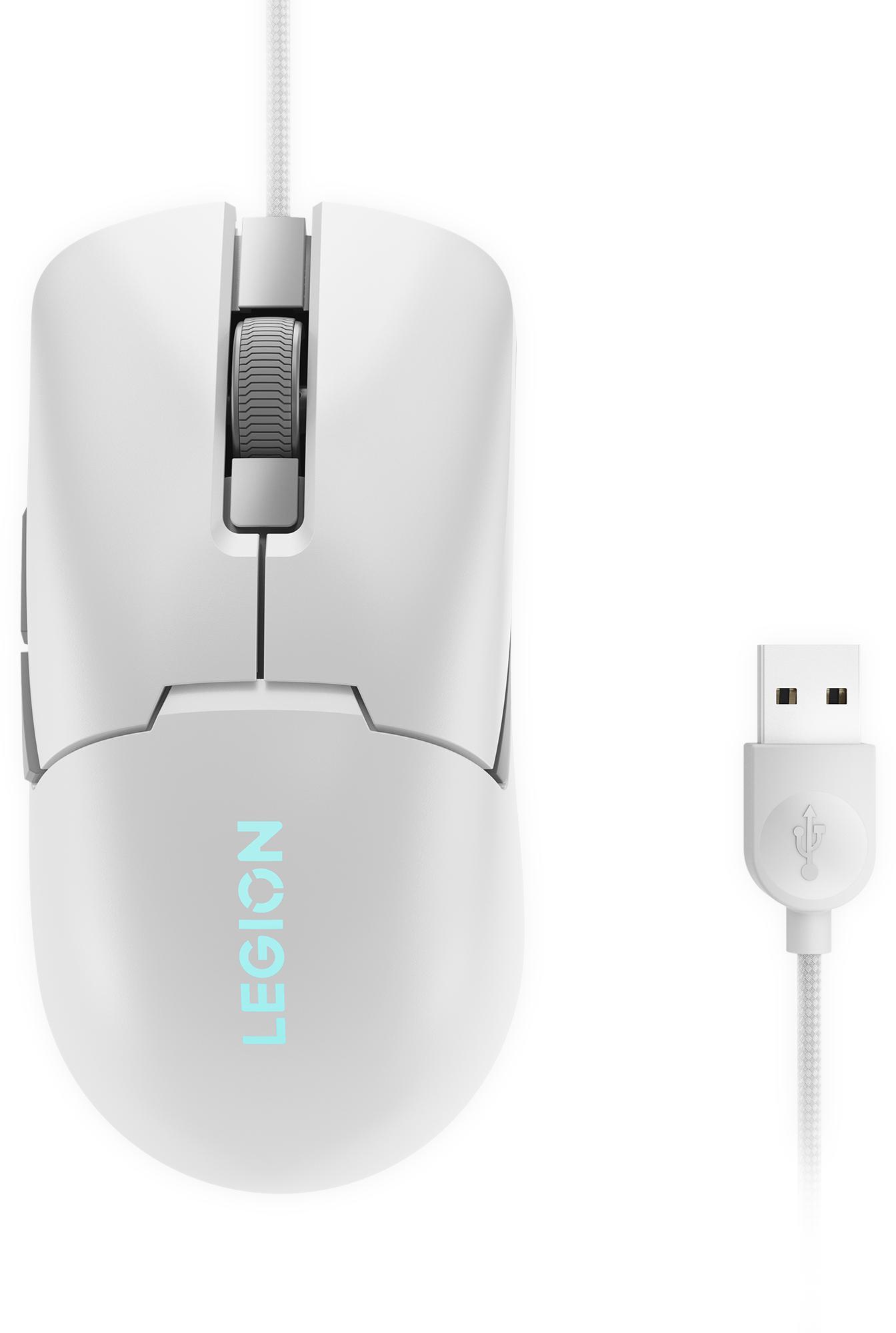 Lenovo - Rato Lenovo Legion M300s RGB Gaming Branco