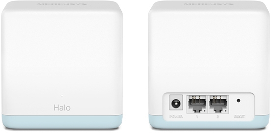 Mercusys - Sistema Mesh Mercusys HaloH30 AC1200 Whole Home Wi-Fi 5 Gigabit (Pack 2)