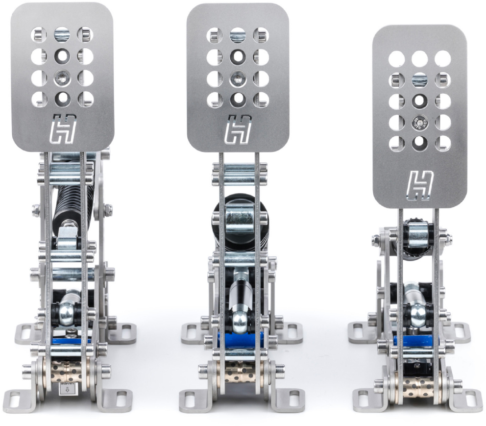 Heusinkveld - Pedais Heusinkveld Ultimate+ - 3 Pedais ( Acelerador + Travão + Embraiagem ) - Preto