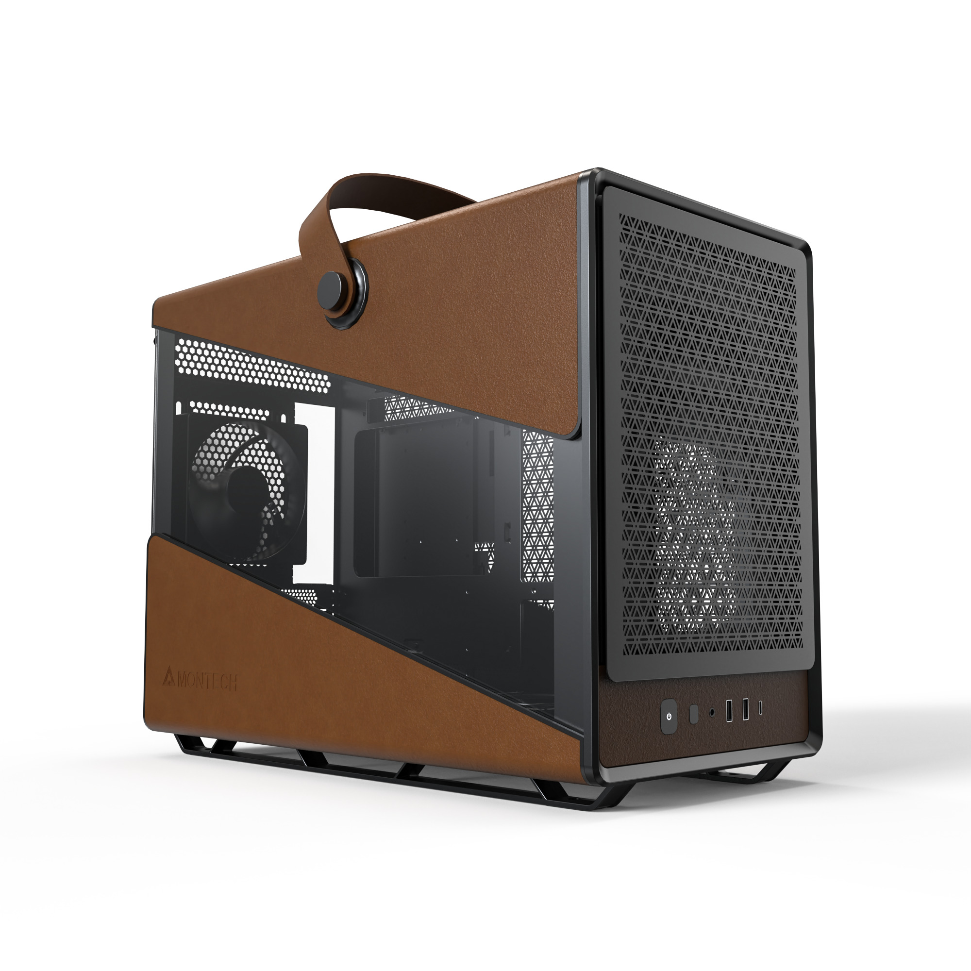 Montech - Caixa Micro-ATX Montech Heritage Preto