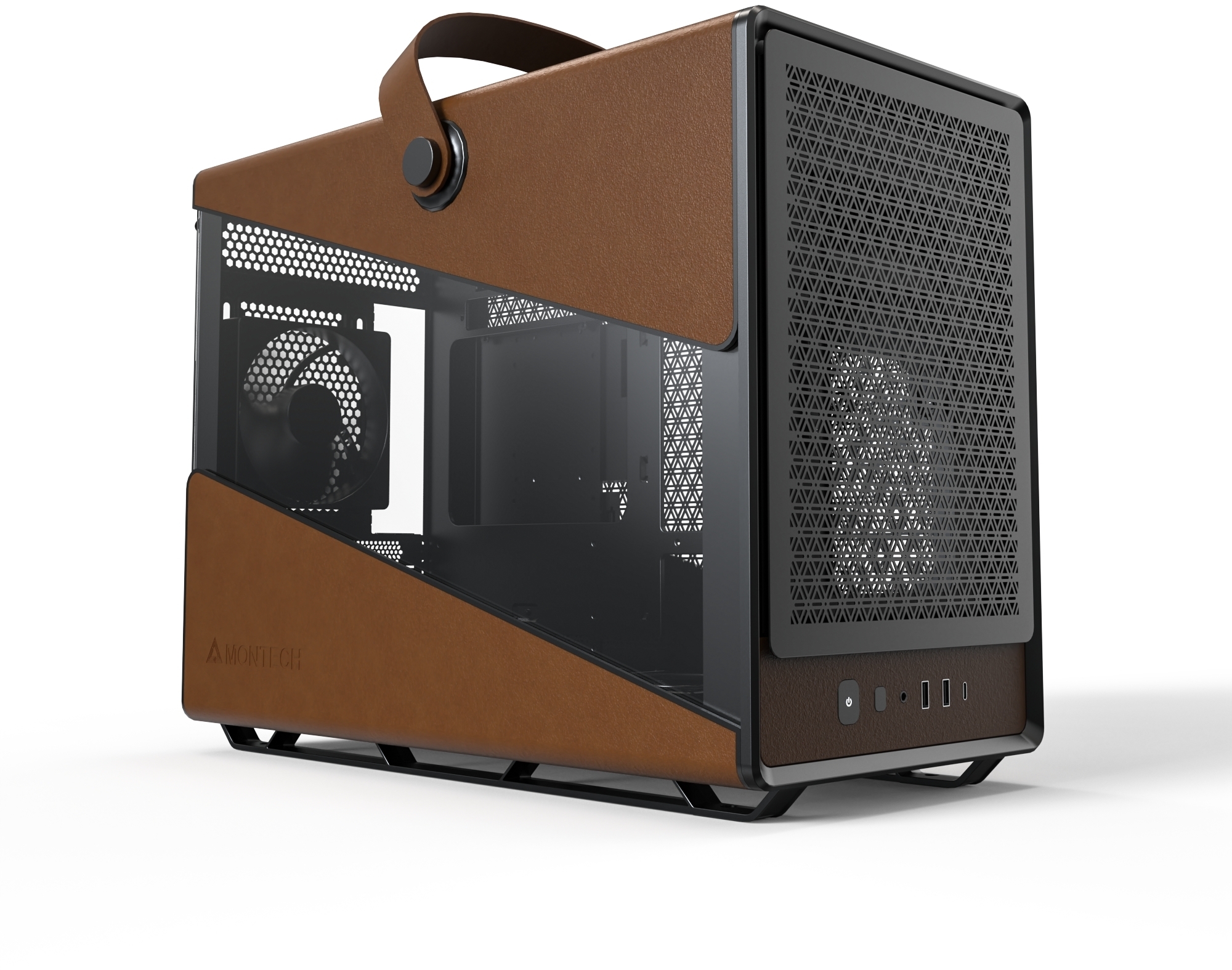 Montech - Caixa Micro-ATX Montech Heritage Pro Preto