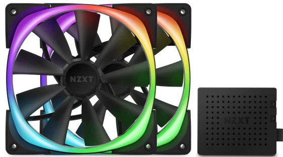 Ventoinha NZXT Aer 2 RGB Double 140mm