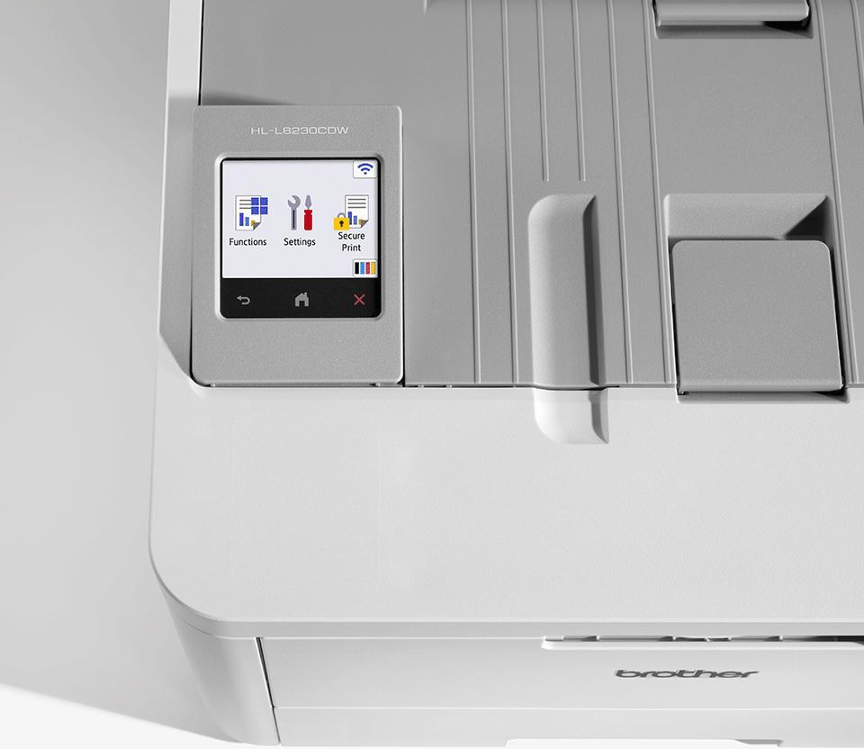 Brother - Impressora Laser Brother HL-L8230CDW Cores WiFi