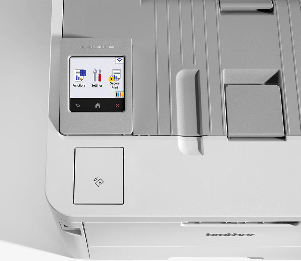 Brother - Impressora Laser a Cores Brother HL-L8240CDW WiFi