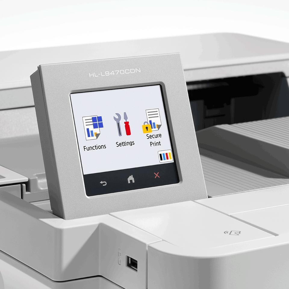 Brother - Impressora Laser Brother HL-L9470CDN Cores