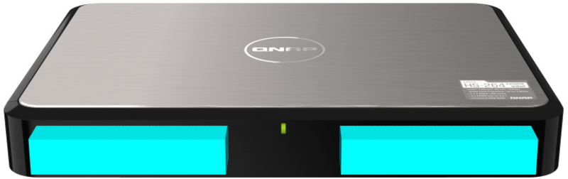 QNAP - NAS QNAP TS-264-4G - 3 Baías - 2.9GHz 4-core - 4GB RAM