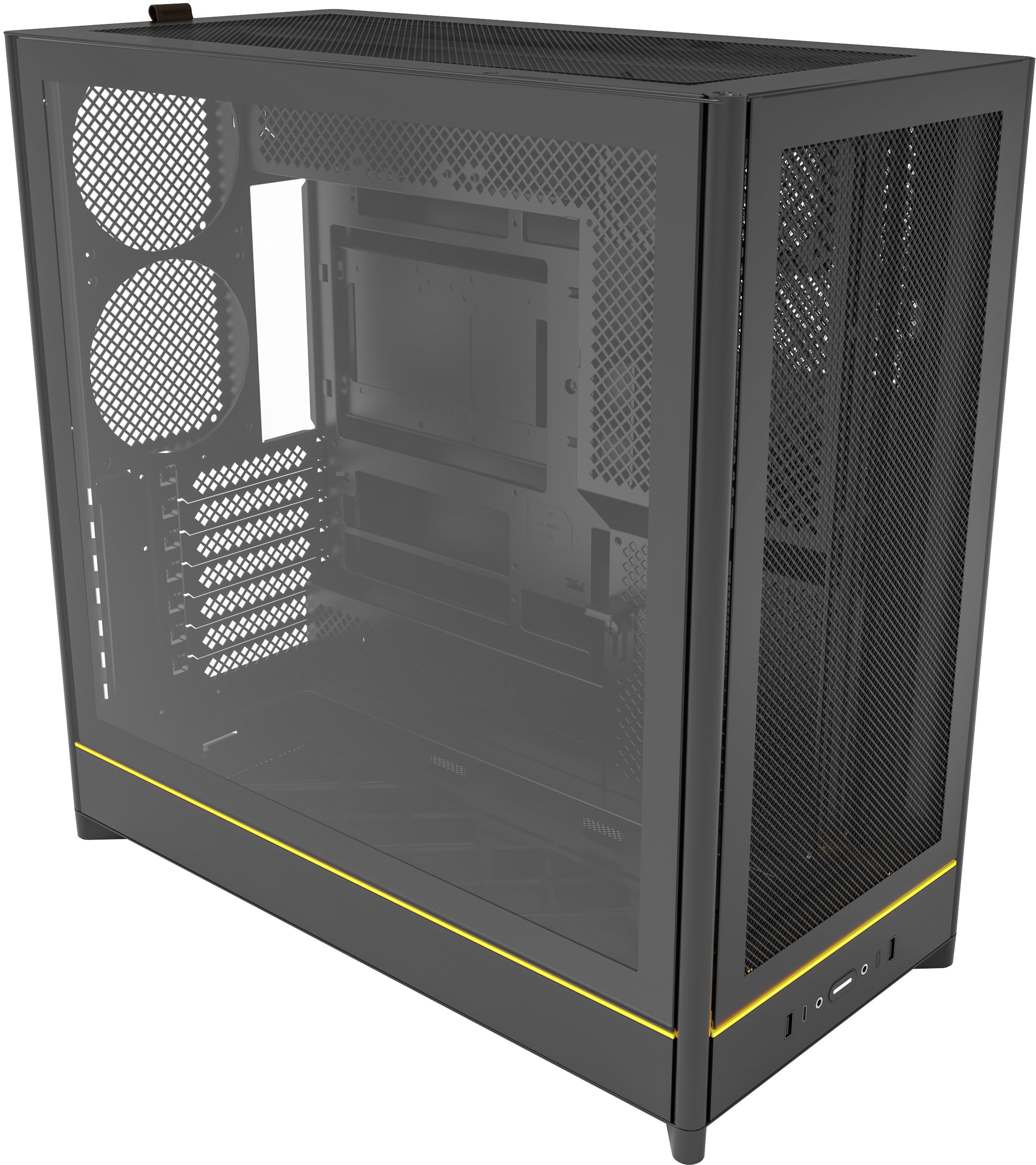 Montech - Caixa ATX Montech HS01 Preto