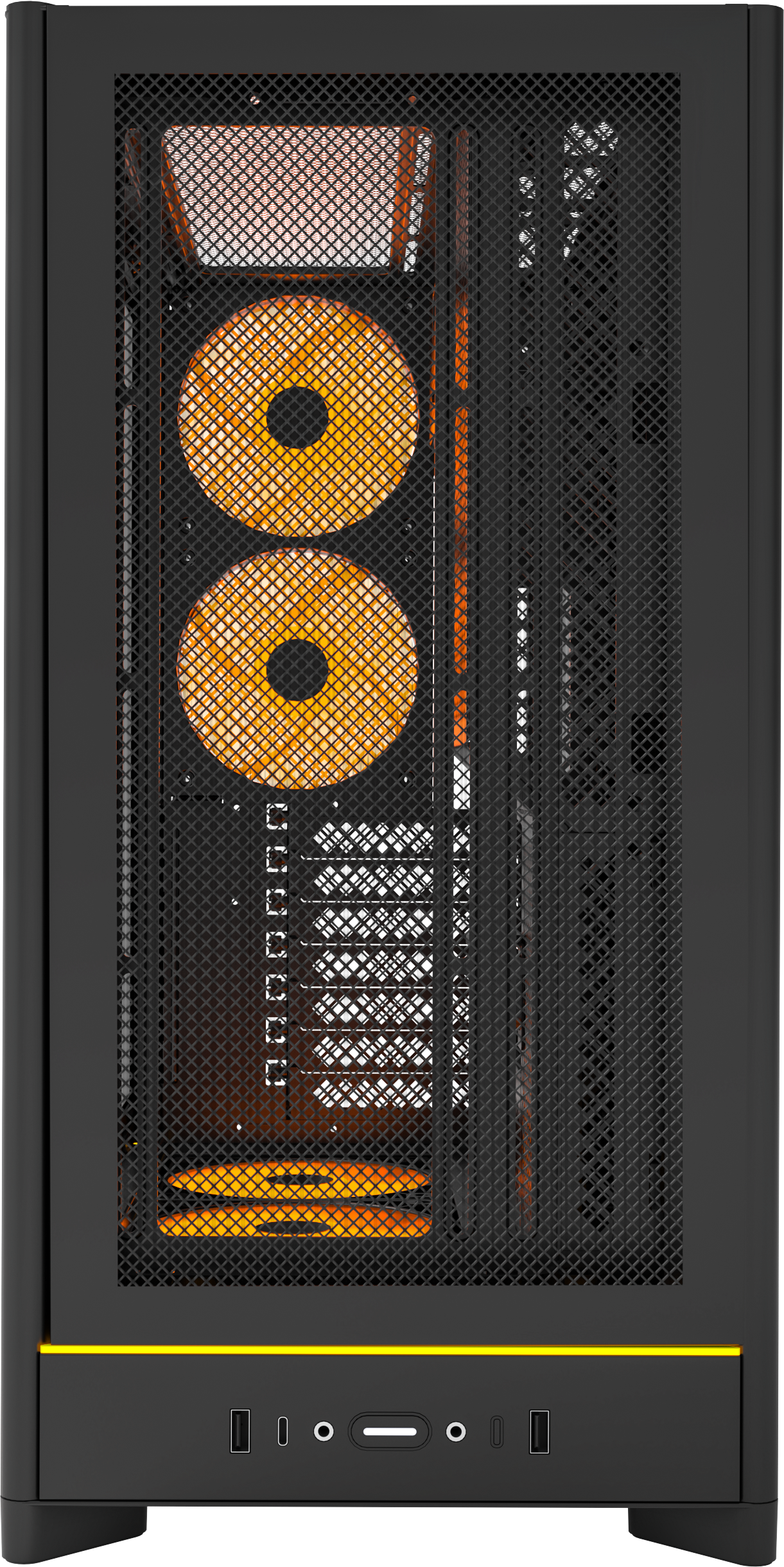 Montech - Caixa ATX Montech HS01 Pro Preto