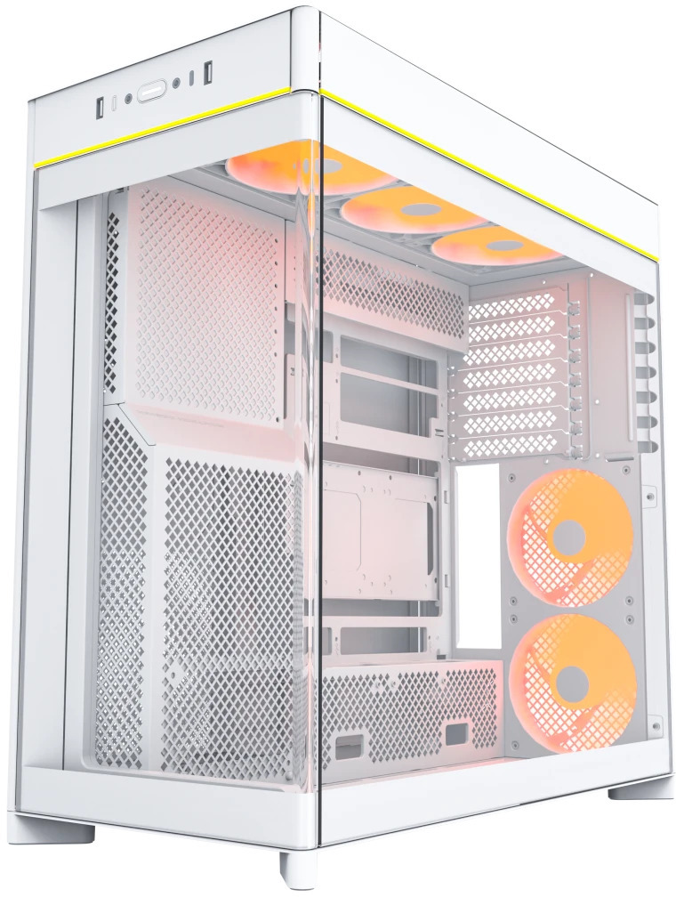 Montech - Caixa ATX Montech HS02 Pro Branco
