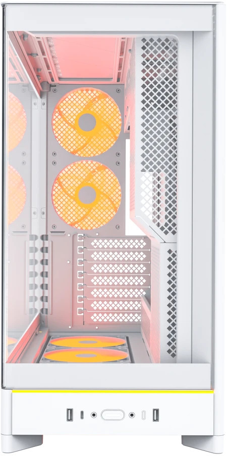 Montech - Caixa ATX Montech HS02 Pro Branco