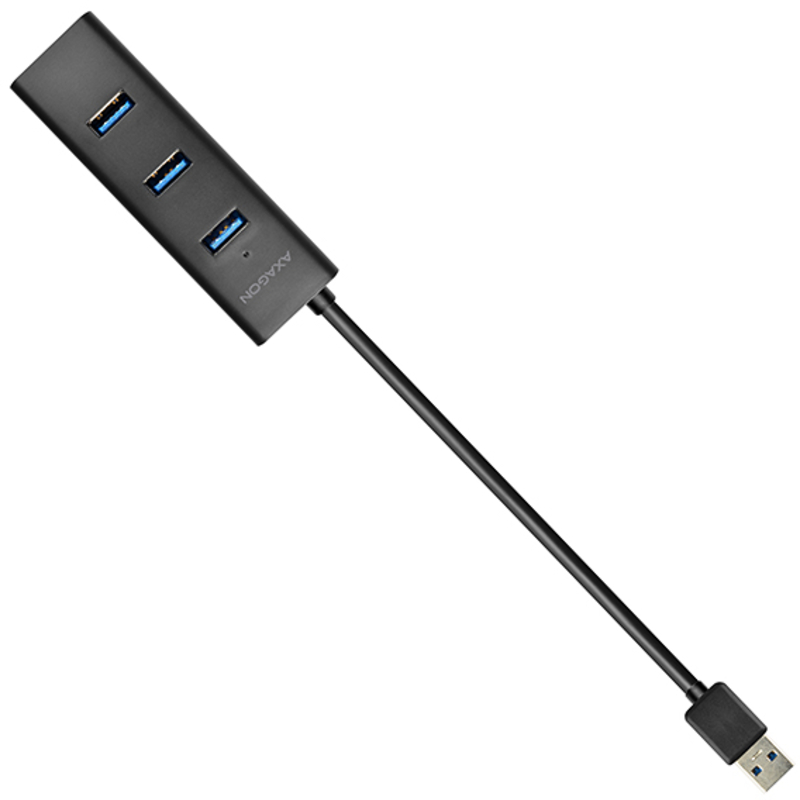 AXAGON - USB-A-Hub AXAGON HUE-S2B, 4x USB 3.0 - 30 cm