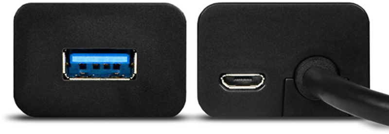 AXAGON - HUB de carregamento AXAGON HUE-S2C 4x USB3.0, MicroUSB Charging Connector, Type-C