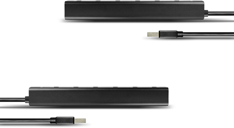 AXAGON - USB-A-Hub AXAGON HUE-SA7BP, 7x USB 3.0, 1x Micro-USB - 40cm