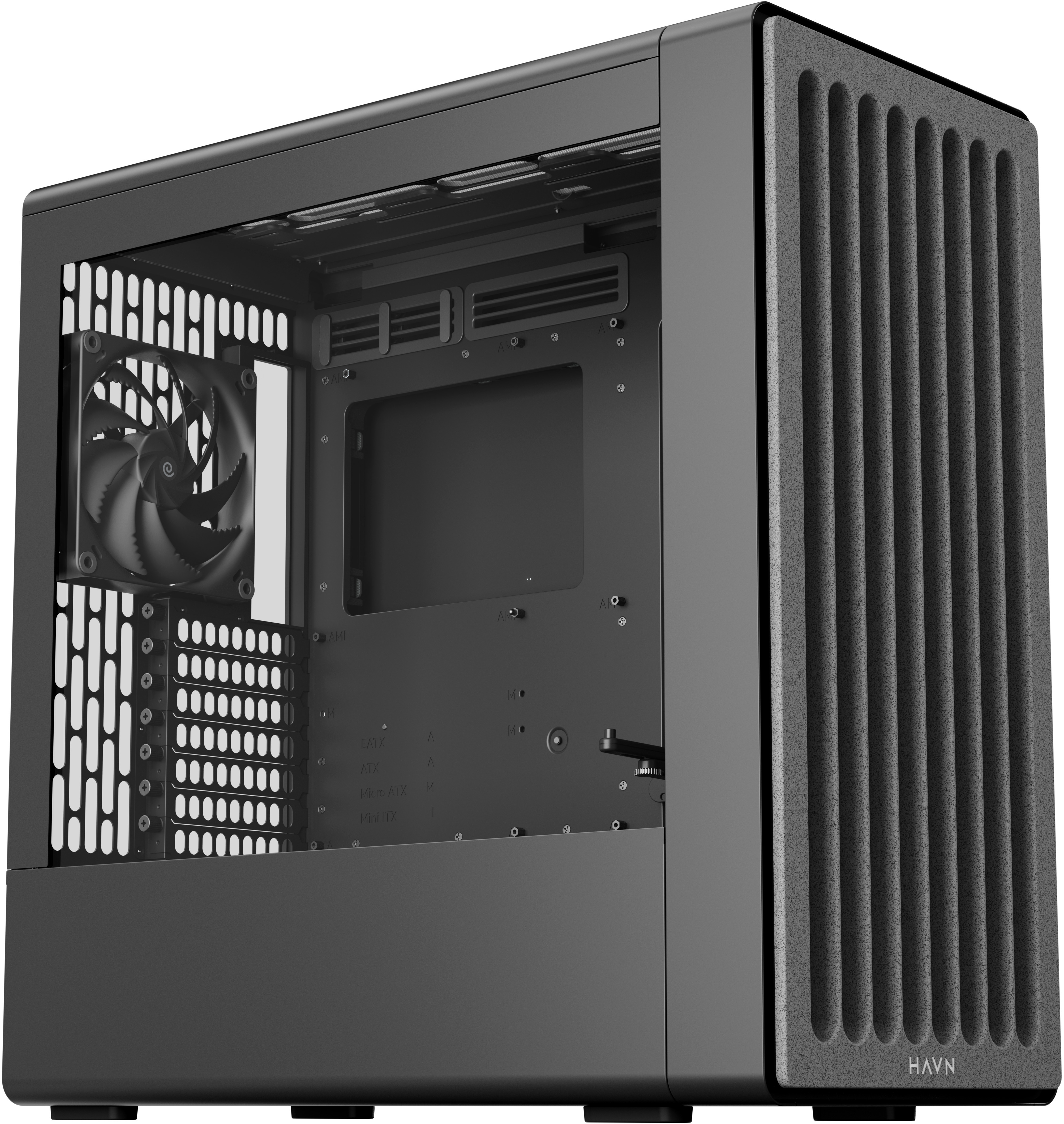 Picture of Picture of Caixa ATX HAVN BF 360 Flow Preto