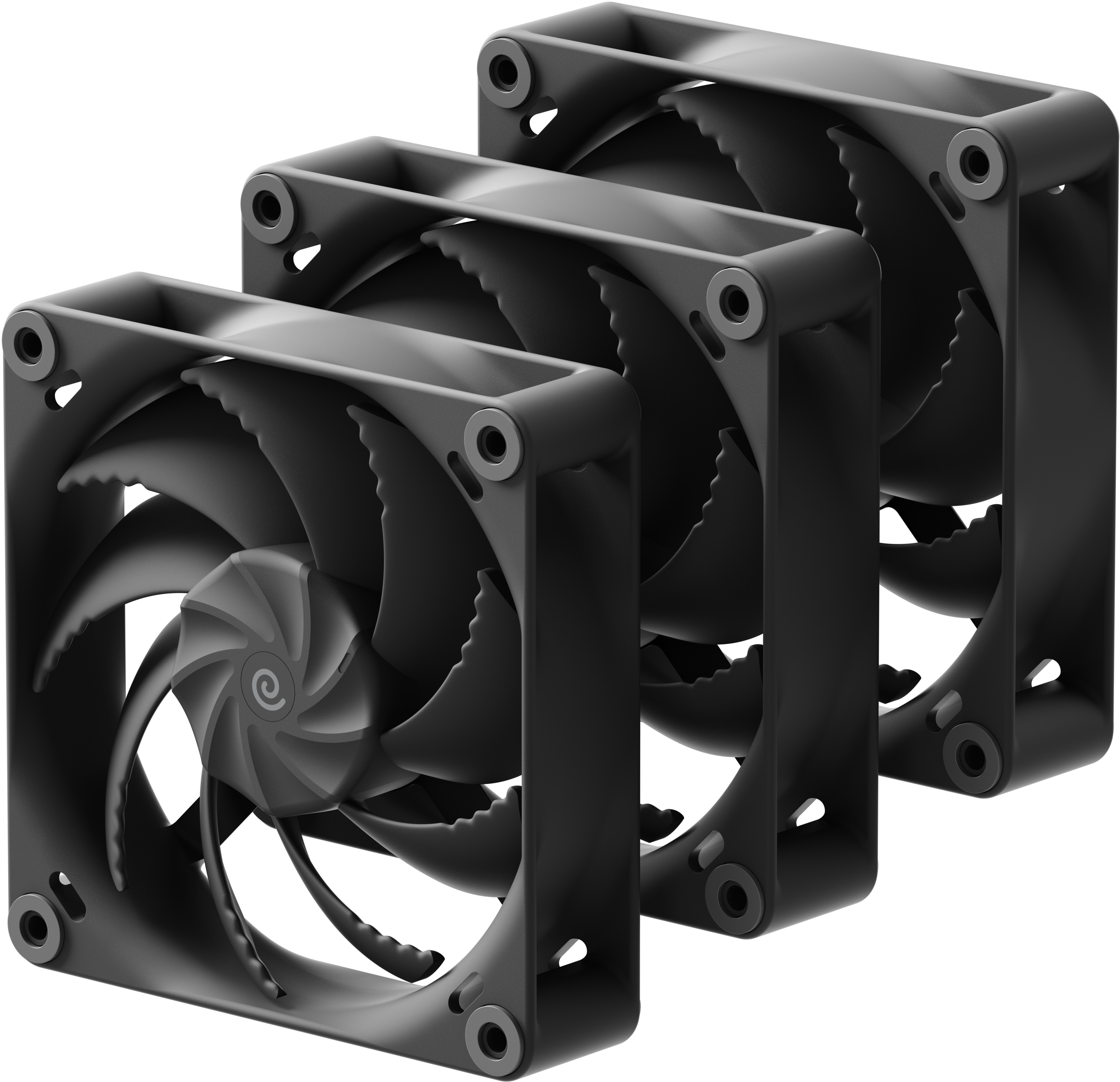 HAVN - Ventoinha HAVN H12 Preto 120mm (Pack 3)