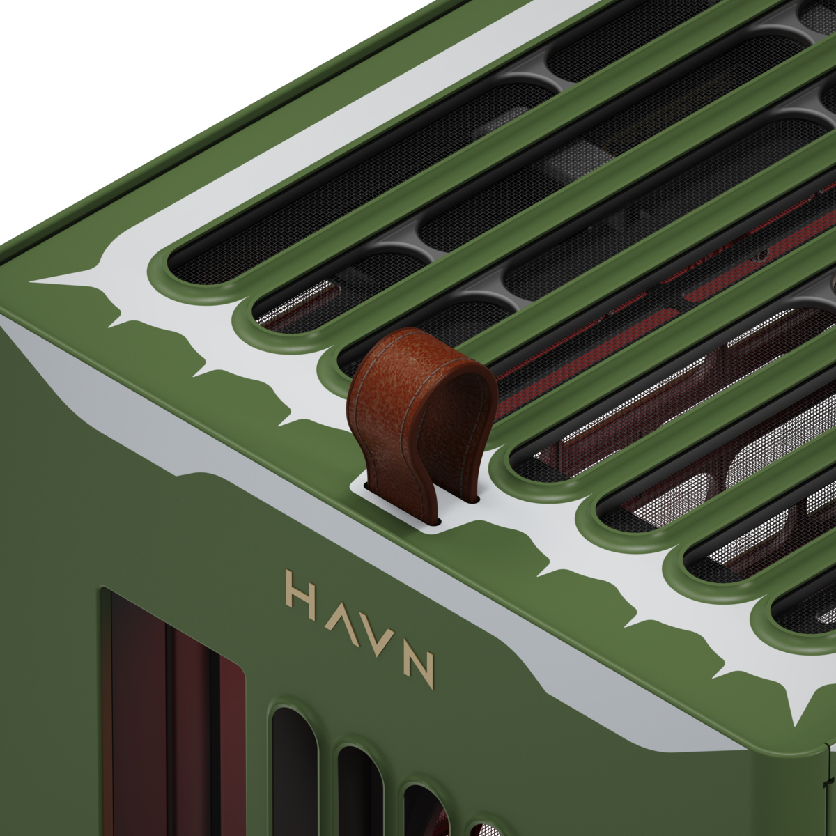 HAVN - Caixa ATX HAVN HS 420 Base Preto DOOM The Dark Ages Limited Edition