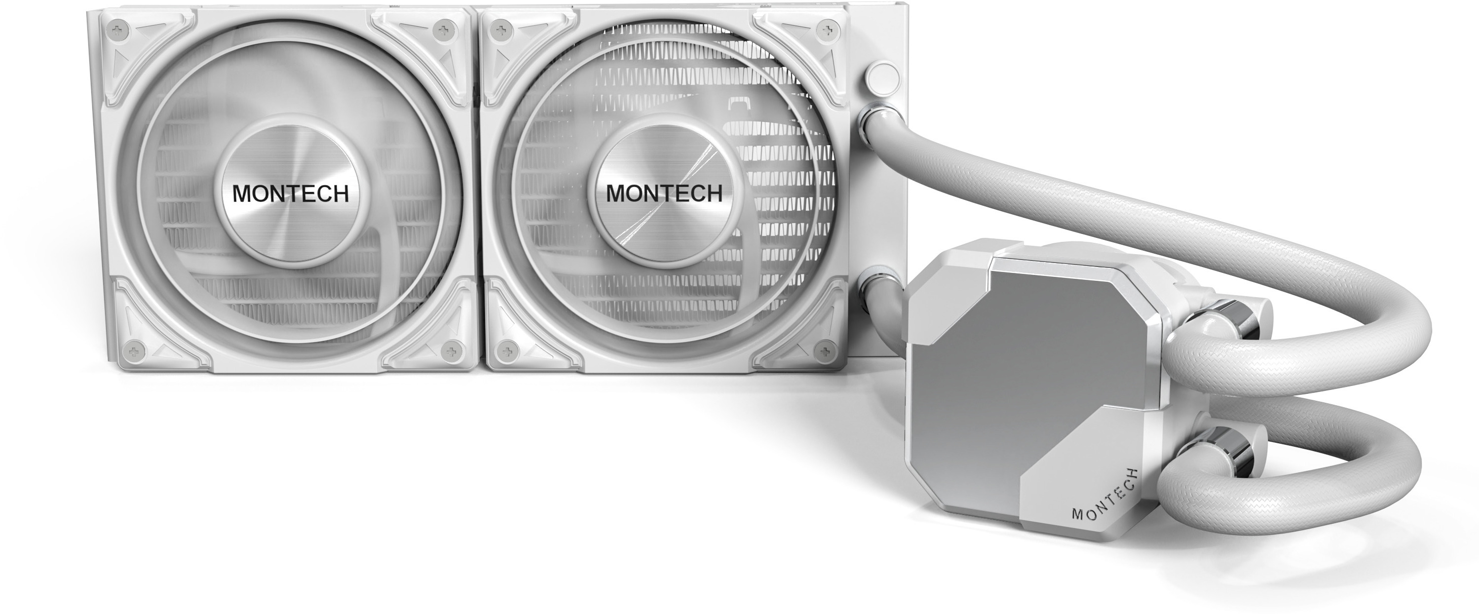 Montech - Water Cooler CPU Montech HyperFlow Silent 240mm Branco