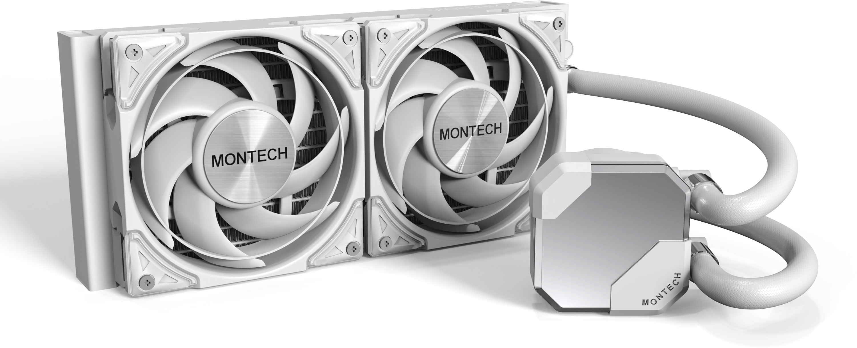 Montech - Water Cooler CPU Montech HyperFlow Silent 240mm Branco