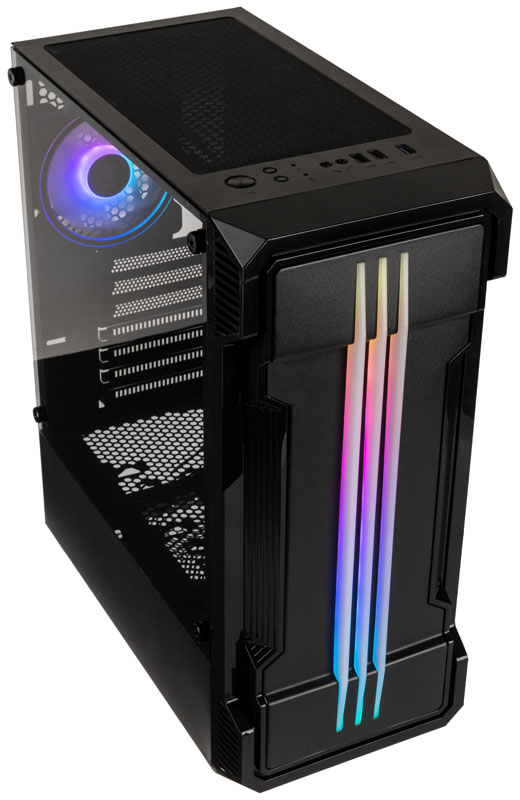Kolink - **B Grade** Caixa ATX Kolink Inspire K10 ARGB Vidro Temperado