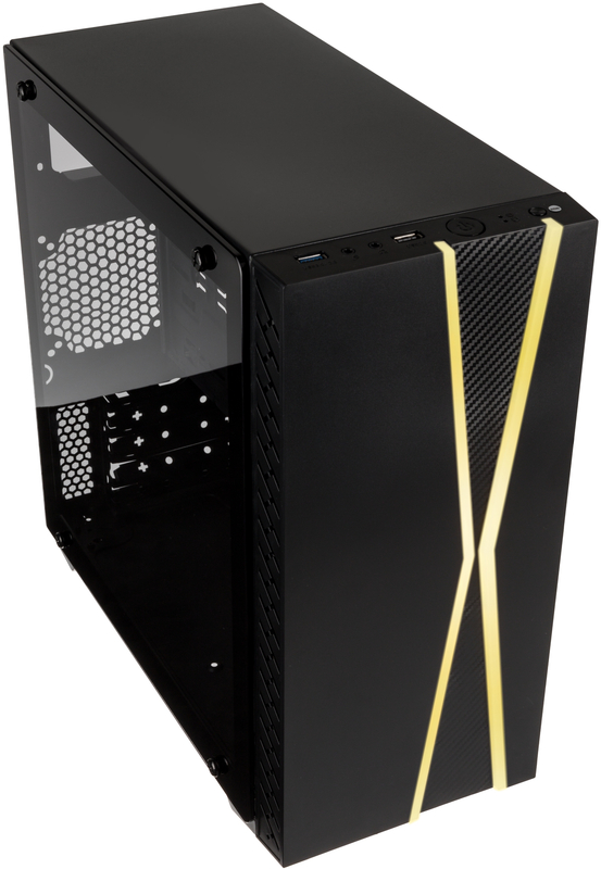 Kolink - Caixa Micro-ATX Kolink Inspire K3 ARGB Vidro Temperado
