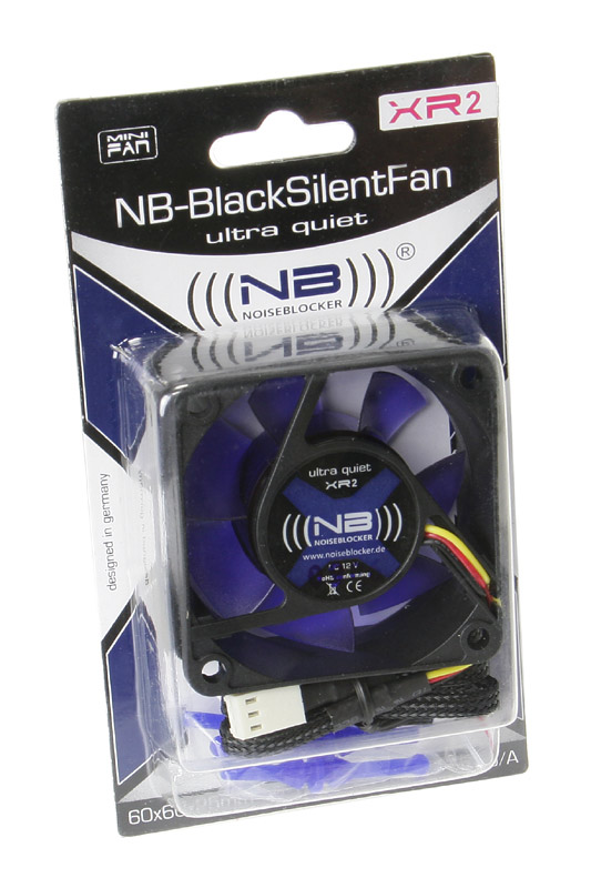 Noiseblocker - Ventoinha Noiseblocker BlackSilent XR-2 60mm