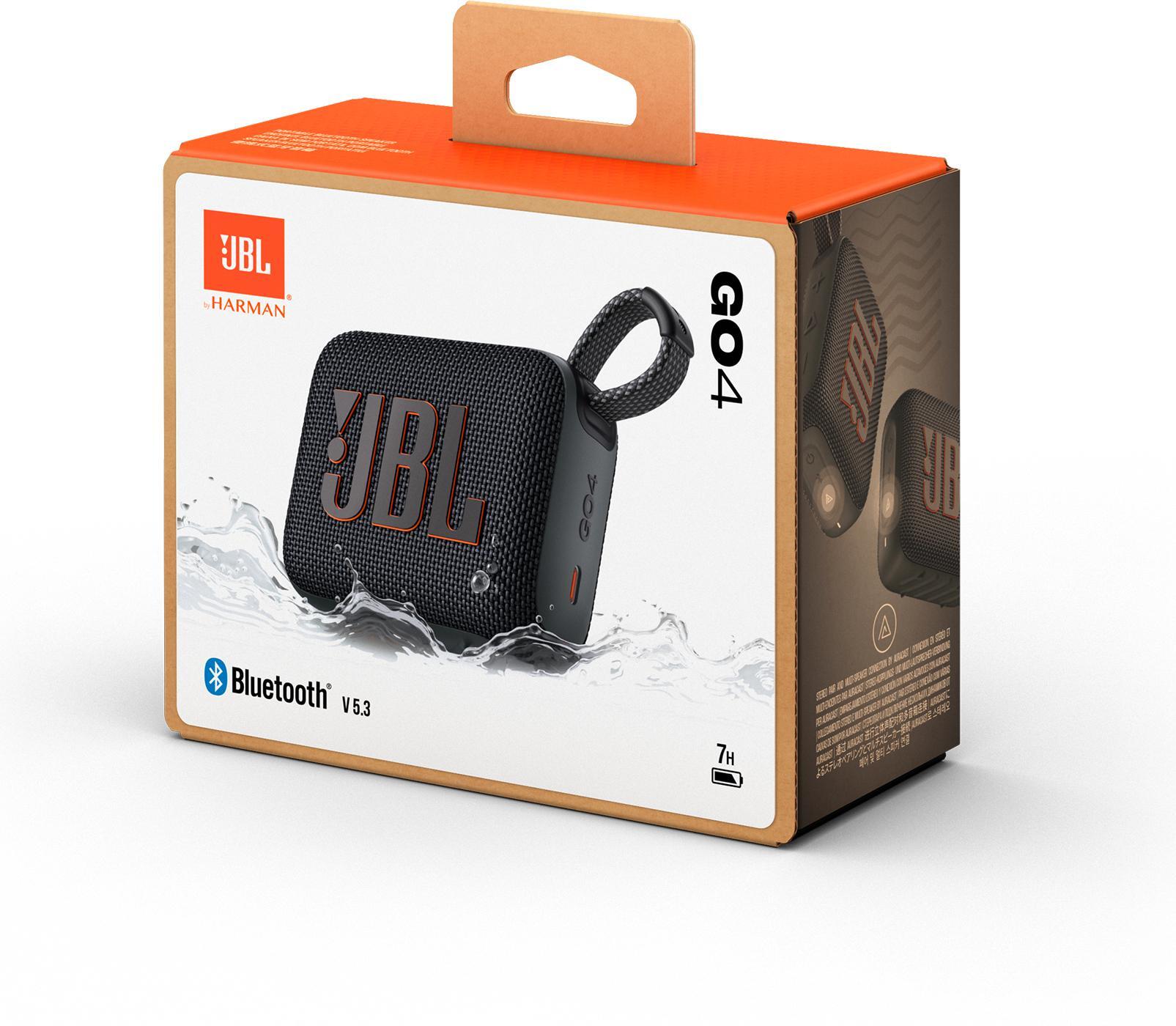 JBL - JBL Coluna Portátil GO 4 Bluetooth - Preto