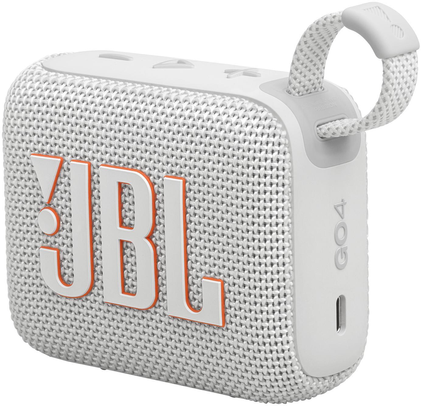 JBL - JBL Coluna Portátil GO 4 Bluetooth - Branco