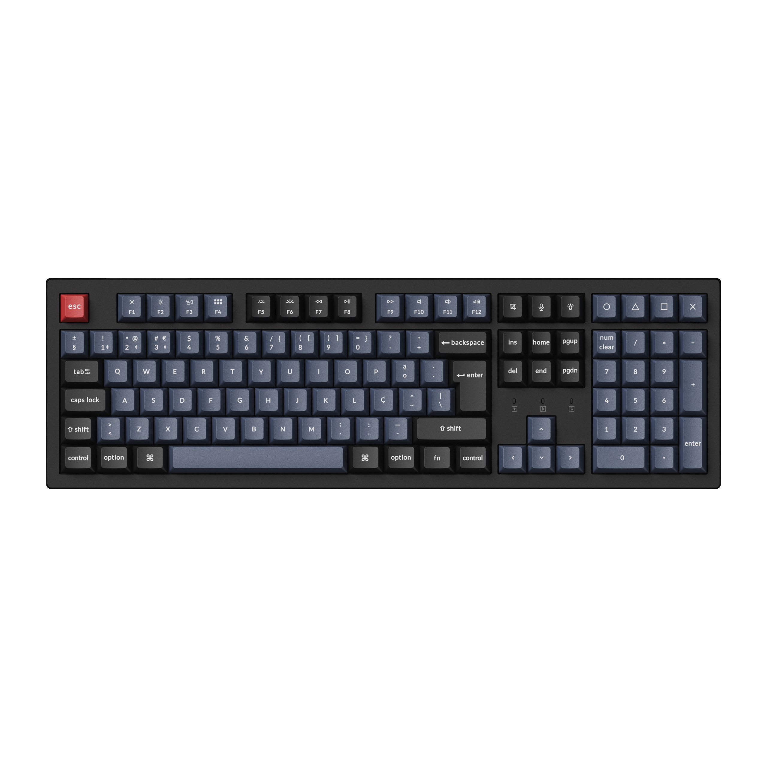 Picture of Picture of Teclado Mecânico Keychron K10 Pro 100% Wireless Keychron K Pro Switch Red Linear