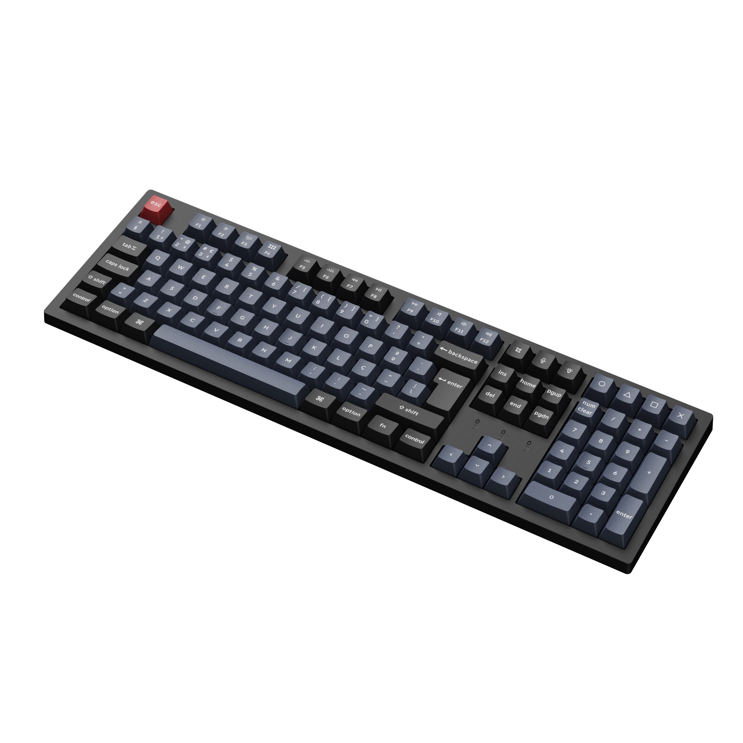 Keychron - Teclado Mecânico Keychron K10 Pro 100% Wireless Keychron K Pro Switch Red Linear