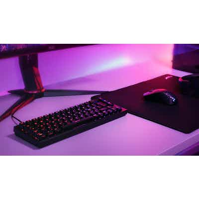 Teclado Xtrfy K5 Preto Compact RGB Gaming Hot-Swappable Kailh Red Switch - Mecânico (PT)