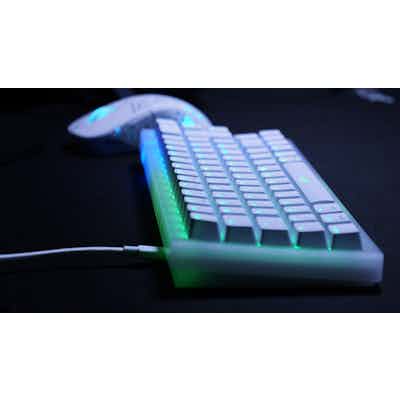 Teclado Xtrfy K5 Branco Compact RGB Gaming Hot-Swappable Kailh Red Switch - Mecânico (PT)