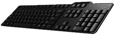 Teclado com SmartCard Reader Dell KB813 Layout PT Preto