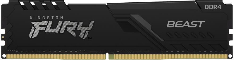 Kingston 16GB DDR4 3200MHz FURY Beast Preto 1R CL16