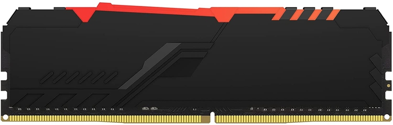 Kingston - Kingston 8GB DDR4 3200MHz FURY Beast RGB 2R CL16