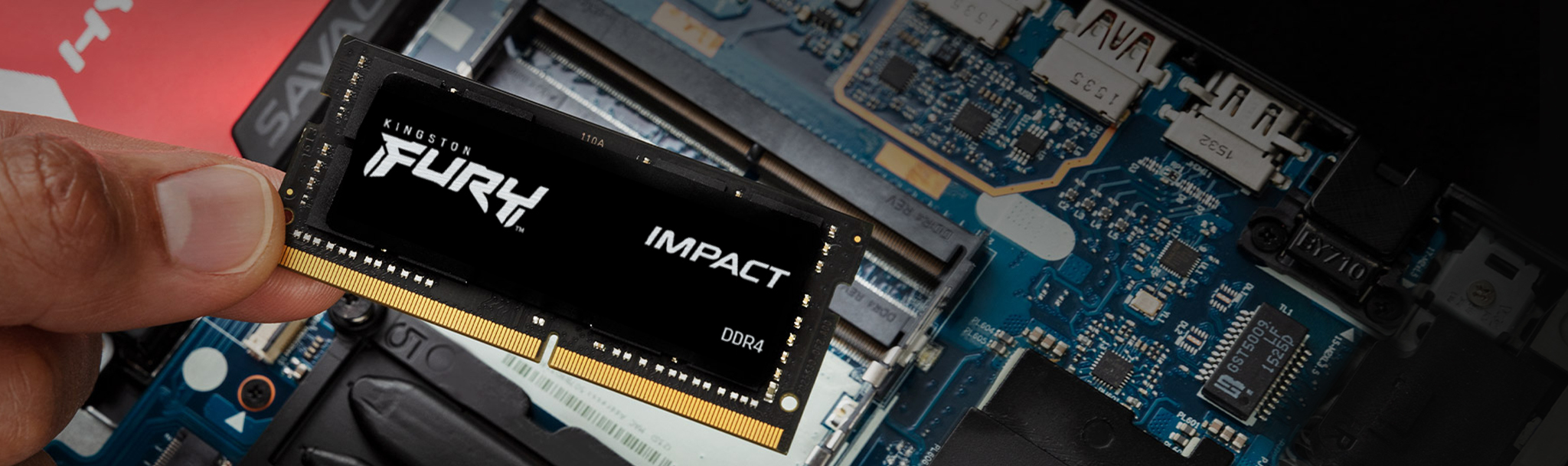 Kingston - Kingston SO-DIMM 16GB DDR4 3200MHz Fury Impact CL20