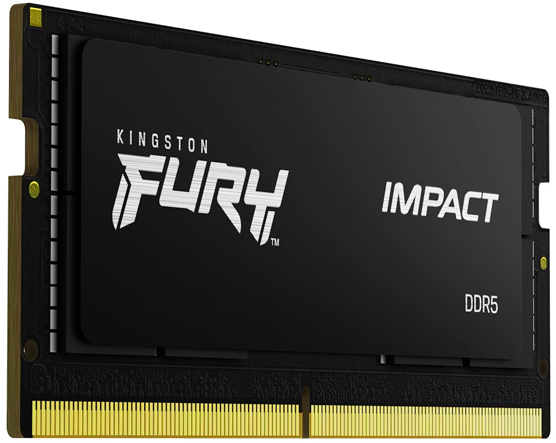 Kingston - ** B Grade ** Kingston SO-DIMM 32GB DDR5 4800MHz Fury Impact CL38