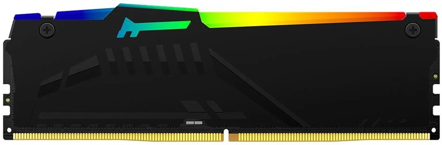 Kingston - Kingston 16GB DDR5 5200MHz FURY Beast RGB 1R CL40