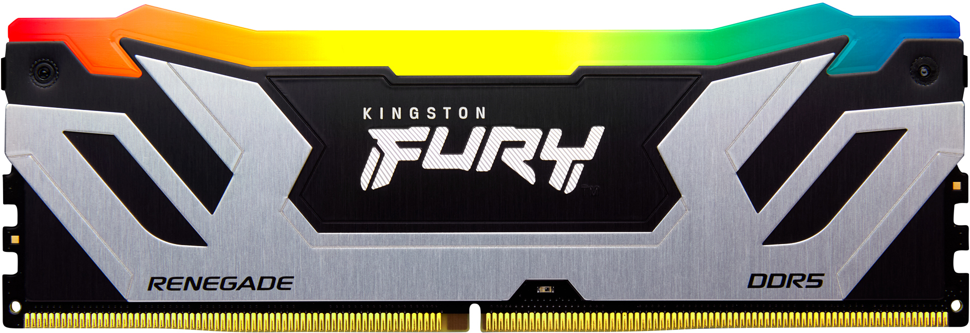 Kingston - Kingston Kit 48GB (2 x 24GB) DDR5 CU-DIMM 8400MHz FURY Renegade RGB Silver CL40