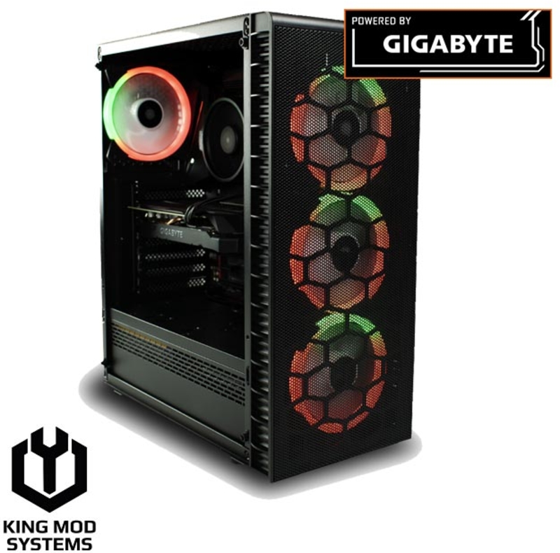 Computador King Mod Gamer Gigabyte R5 16GB 512GB GTX 1660 SUPER