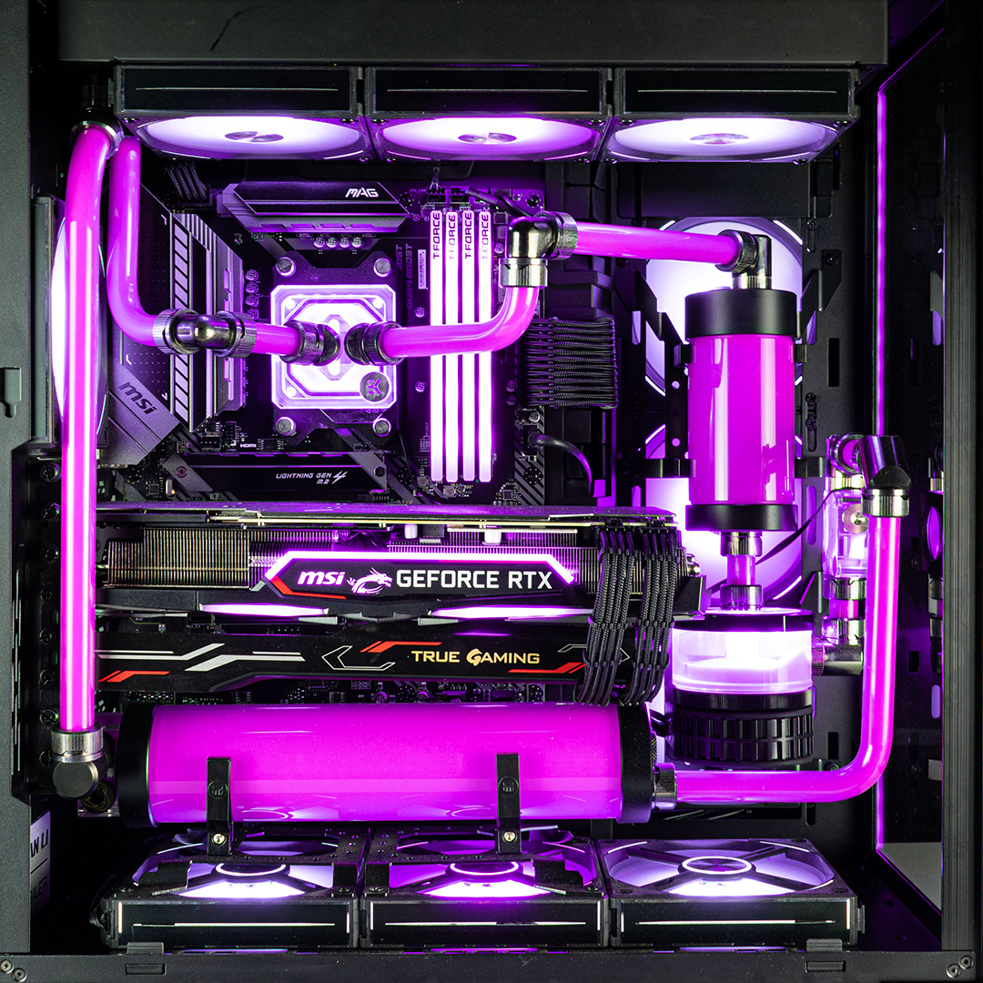 King Mod Systems - Computador King Mod Limited Liquid R7 3800XT 32GB 1TB 2TB RTX 2070 SUPER