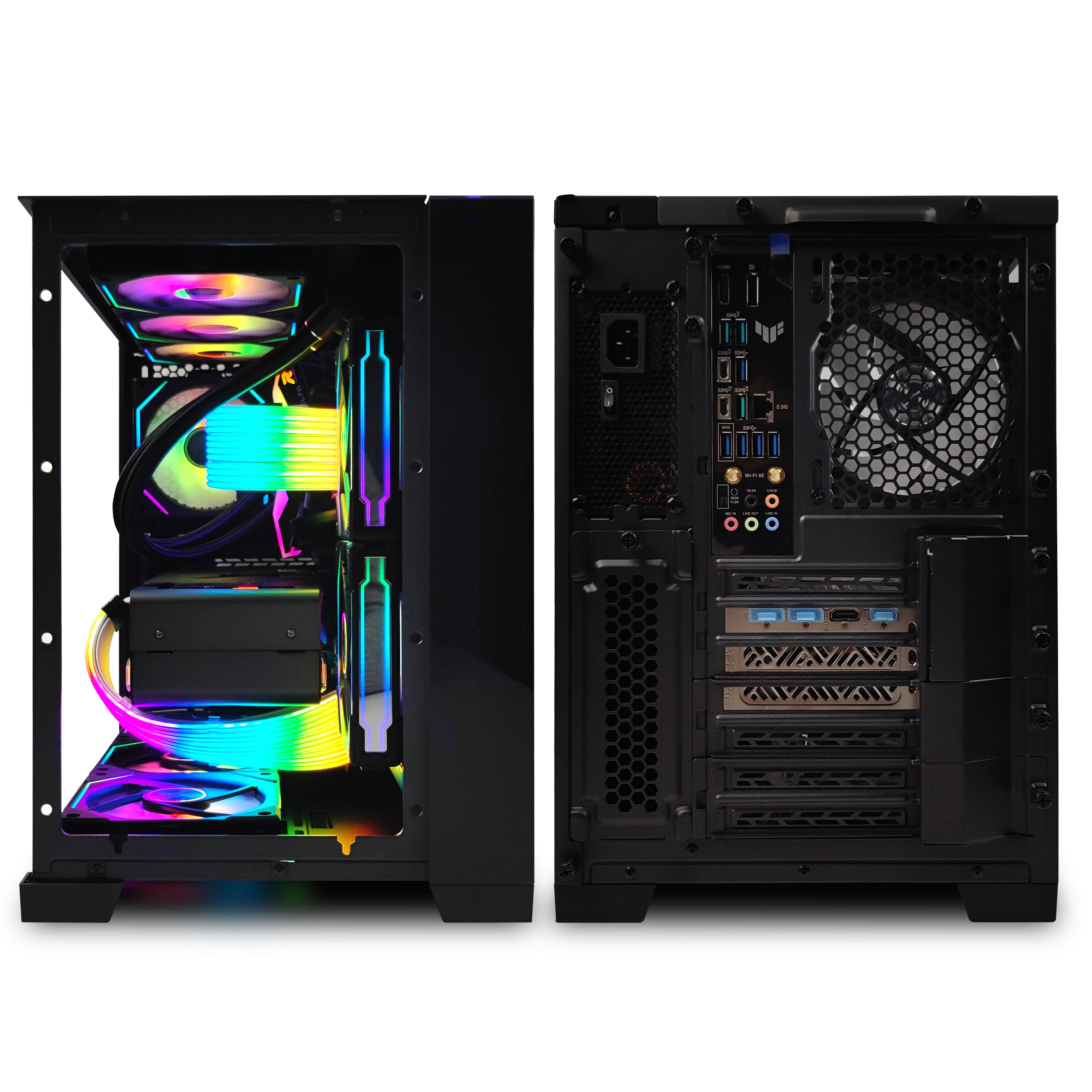 King Mod Systems - Computador King Mod Gamer-PC AMD R7 7800X3D 32GB 2TB RX 7900 XT WiFi W11