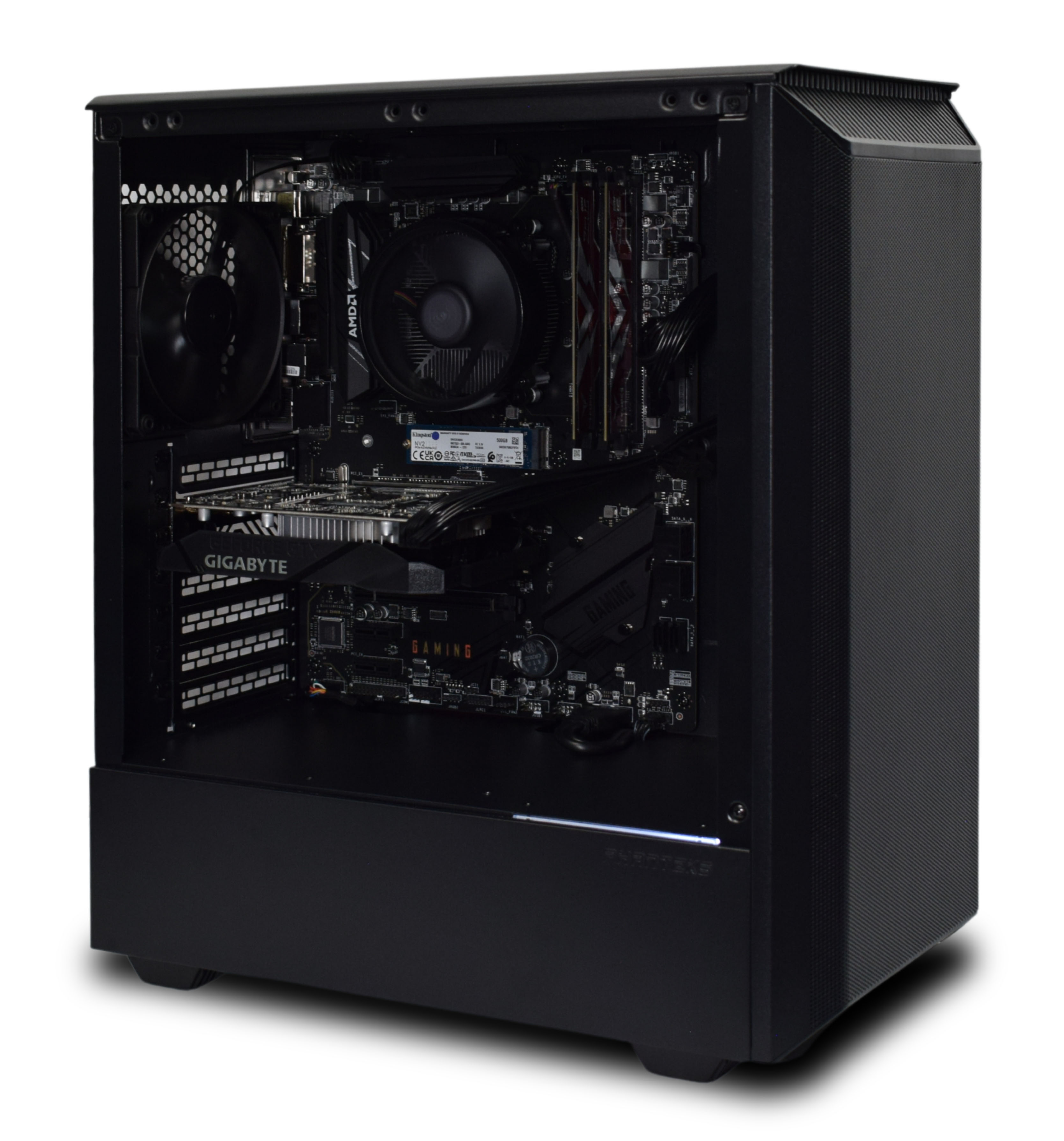 Computador King Mod Full System-PC R5 5500 16GB DDR4 500GB RX 6650