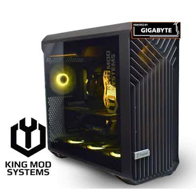 King Mod Systems - Computador King Mod Gamer Gigabyte R7 7700X 32GB DDR5 1TB 2TB RTX 4090 WiFi W11