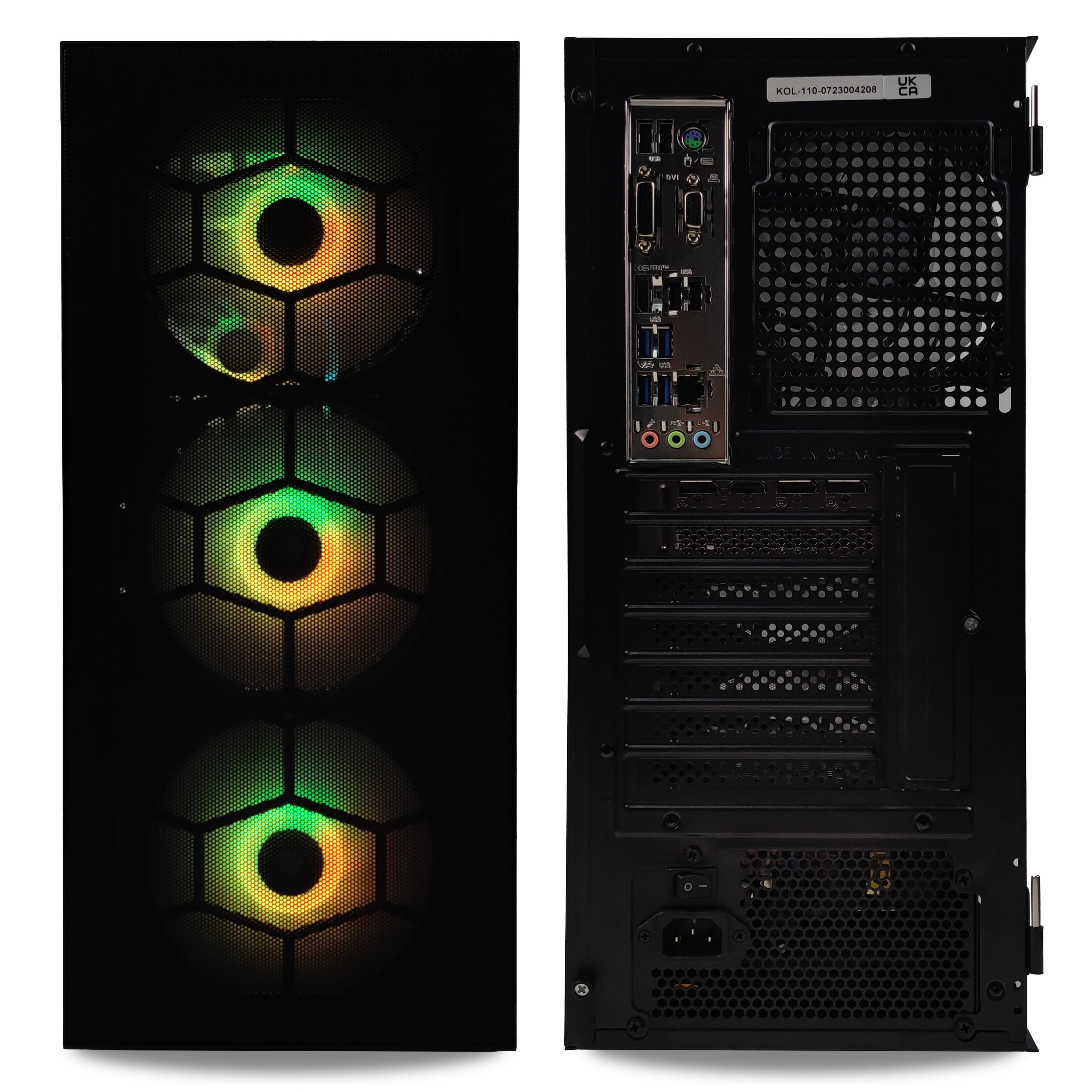 King Mod Systems - Computador King Mod Limited-PC Ryzen 5 5600X 32GB DDR4 1TB RX 6750 XT WiFi W11