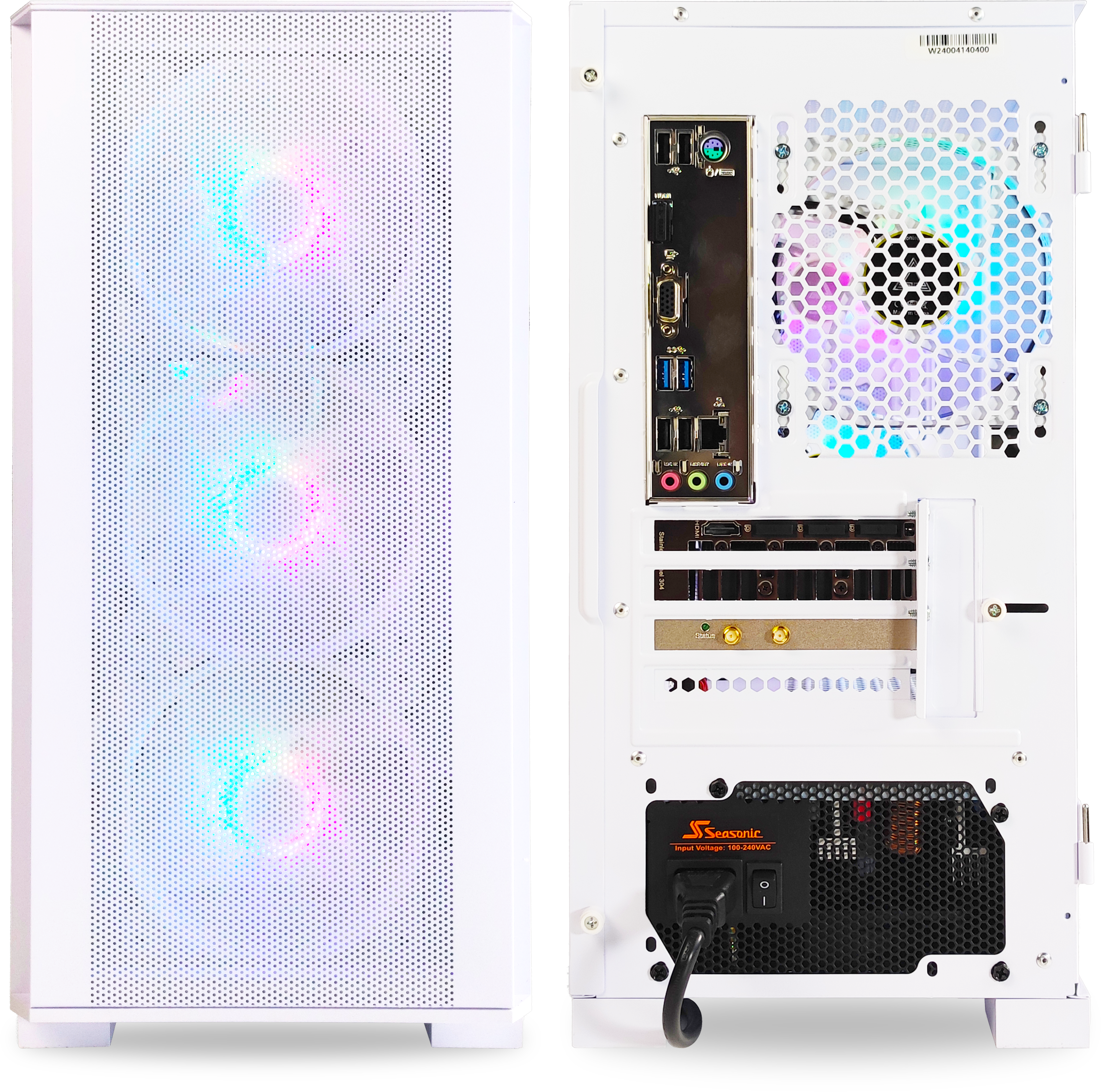 King Mod Systems - Computador King Mod Gamer-PC Powered by ASUS i5 12400F 16GB DDR4 1TB RTX 4060 WiFi W11