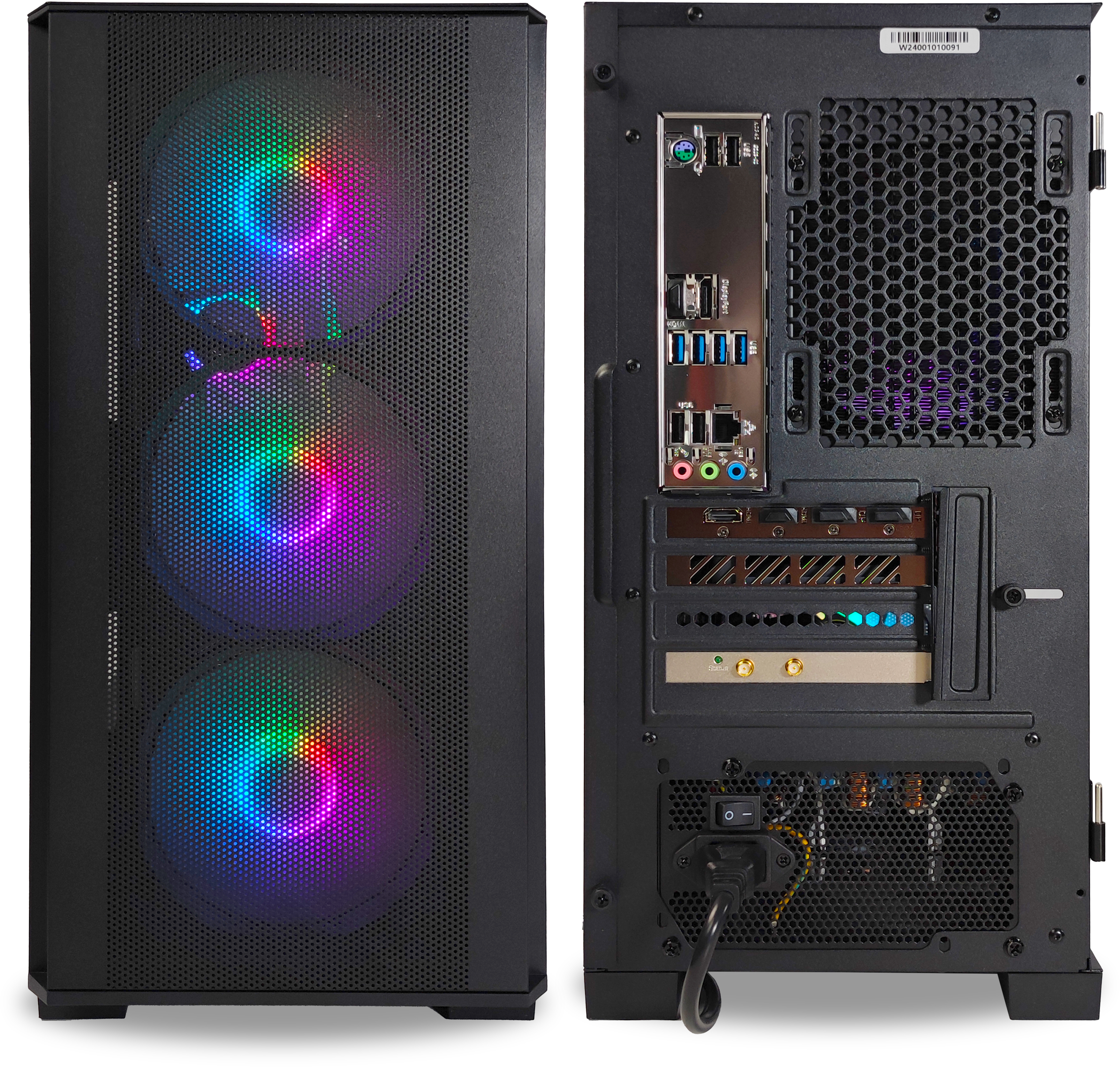 King Mod Systems - Computador King Mod Gamer-PC Powered by Gigabyte Ryzen 5 5600X 32GB DDR4 1TB RTX 4060 Ti WiFi W11