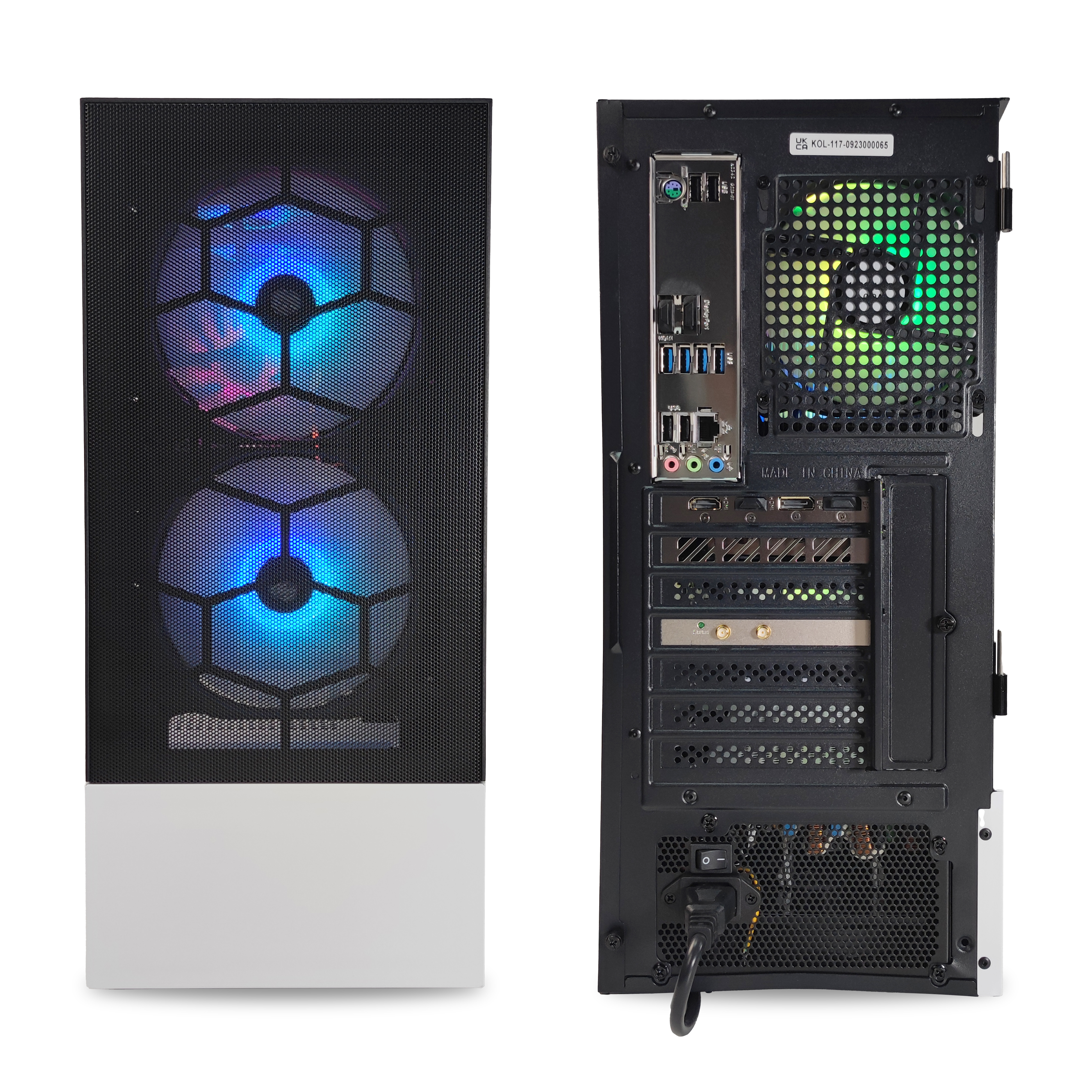 King Mod Systems - Computador King Mod Gamer-PC Powered by Gigabyte Ryzen 7 5700X 32GB DDR4 1TB RTX 4060 Ti WiFi W11