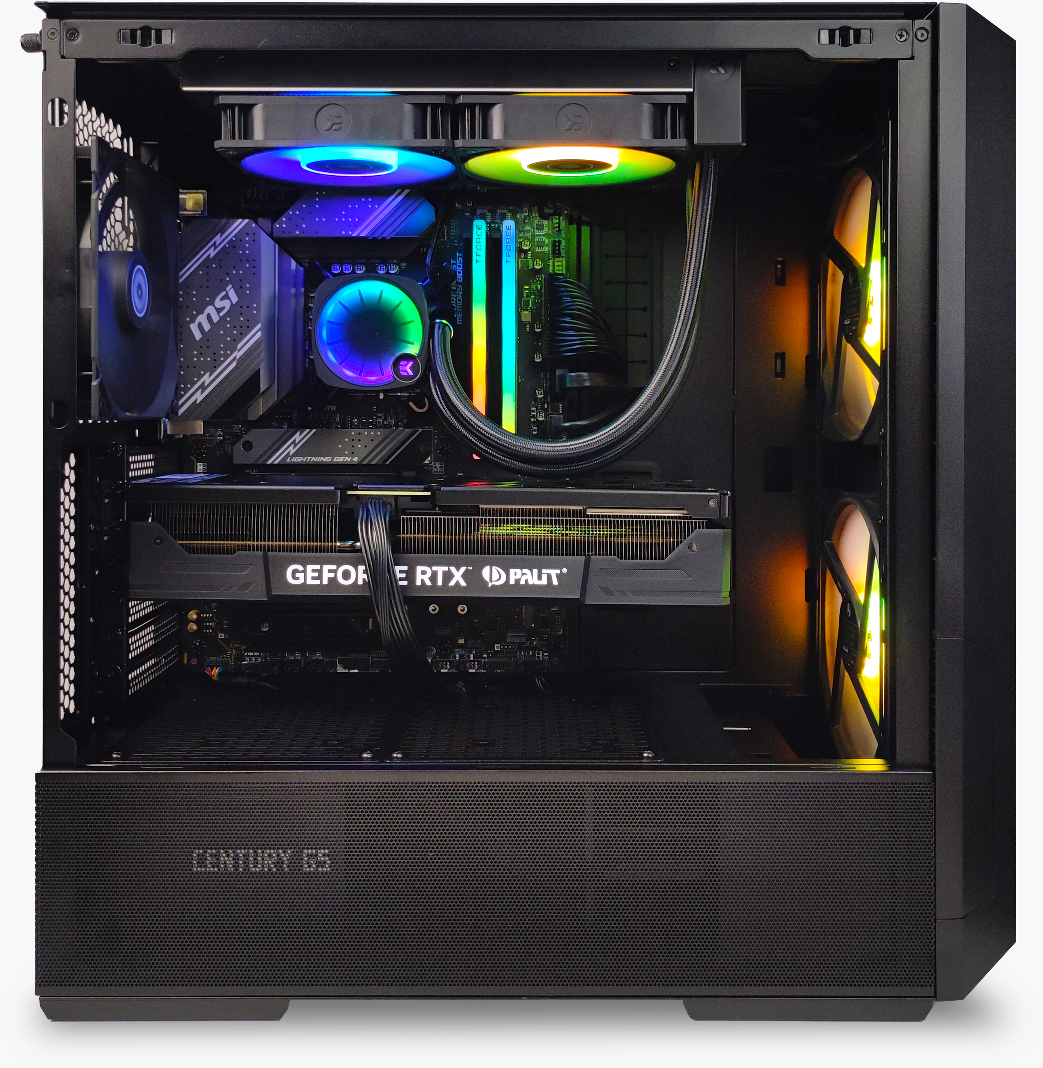 King Mod Systems - Computador King Mod Gamer-PC i5 14600K 32GB DDR5 1TB RTX 4070 Ti WiFi W11